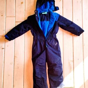Full one piece kids snow pants/suit